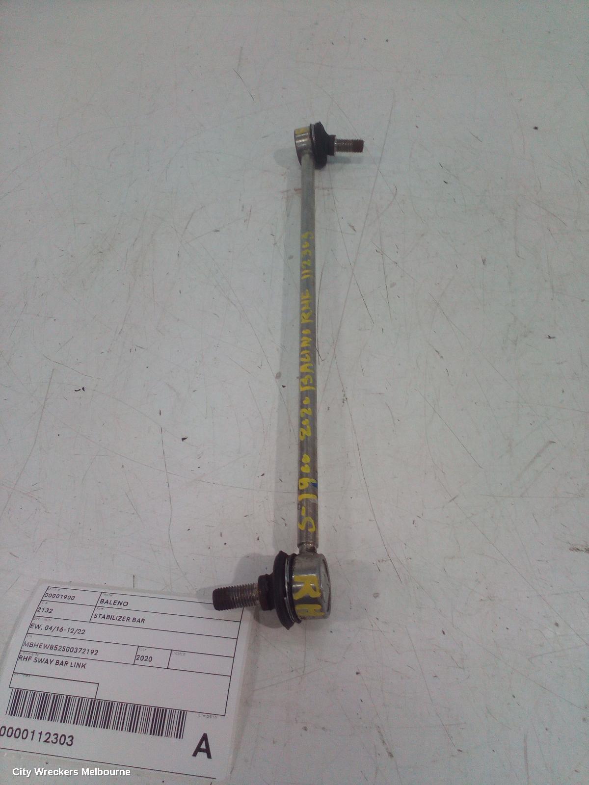SUZUKI BALENO STABILISER BAR, EW, 04/2016 - 12/2022 - Image 1