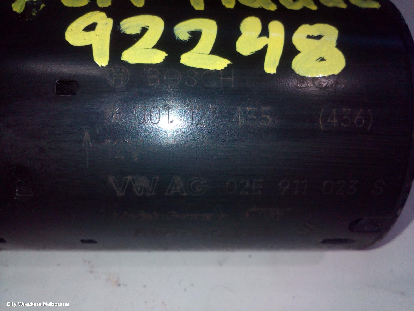 VOLKSWAGEN TIGUAN STARTER, PETROL, 2.0, 5N, CAWA/CCZC/CCZD/CAWB CODE, 05/2008 - 08/2016 - Image 1