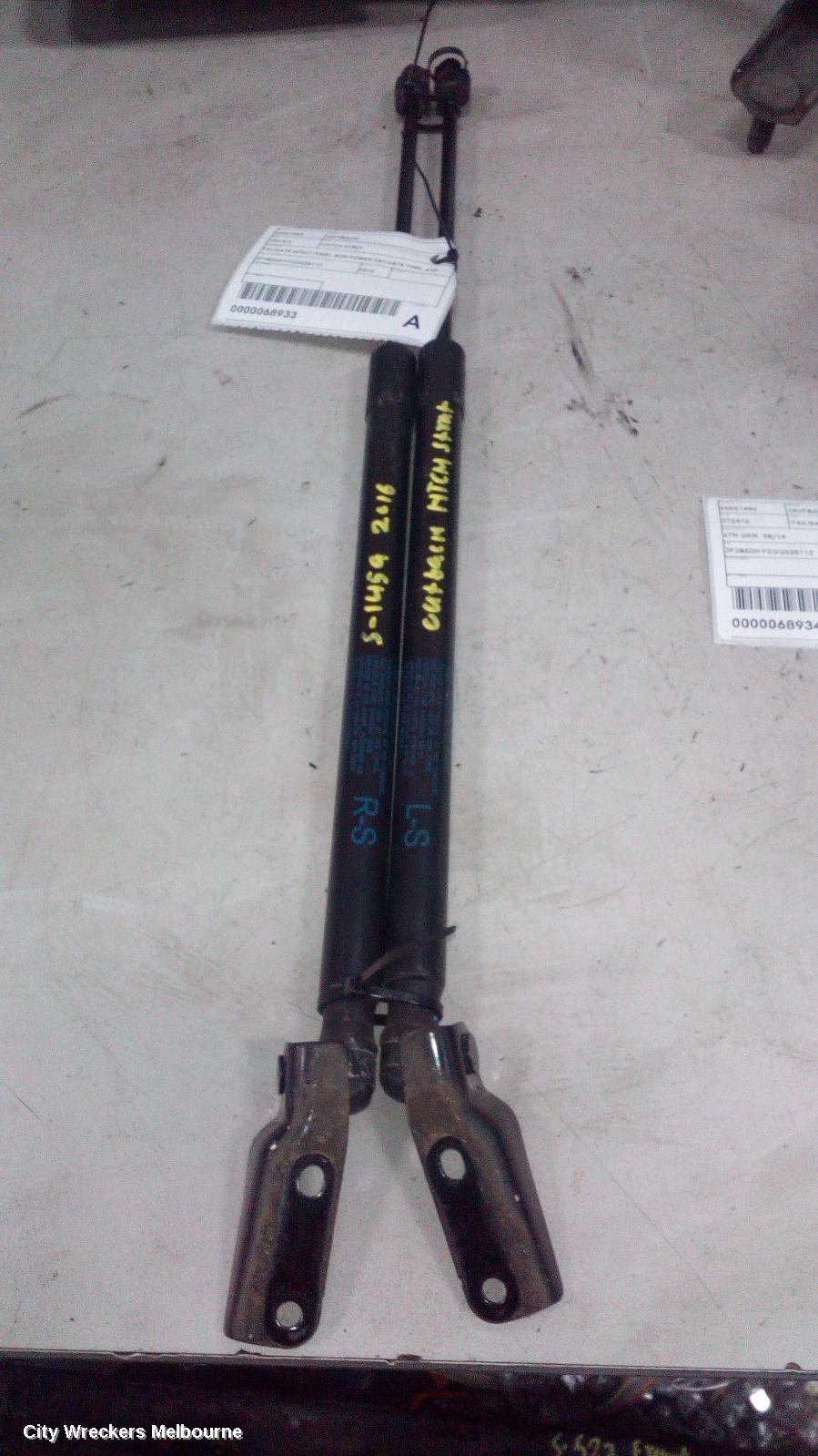 SUBARU OUTBACK HATCH STRUT, TAILGATE STRUT (PAIR), POWER TAILGATE TYPE, 6TH GEN, 08/2014 - 12/2020 - Image 1