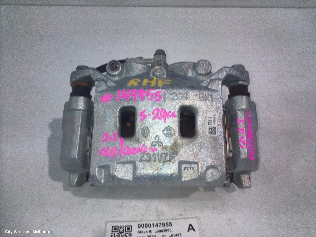 MITSUBISHI OUTLANDER CALIPER, RH FRONT, 4WD, ZM, 08/2021 ONWARDS - Image 1