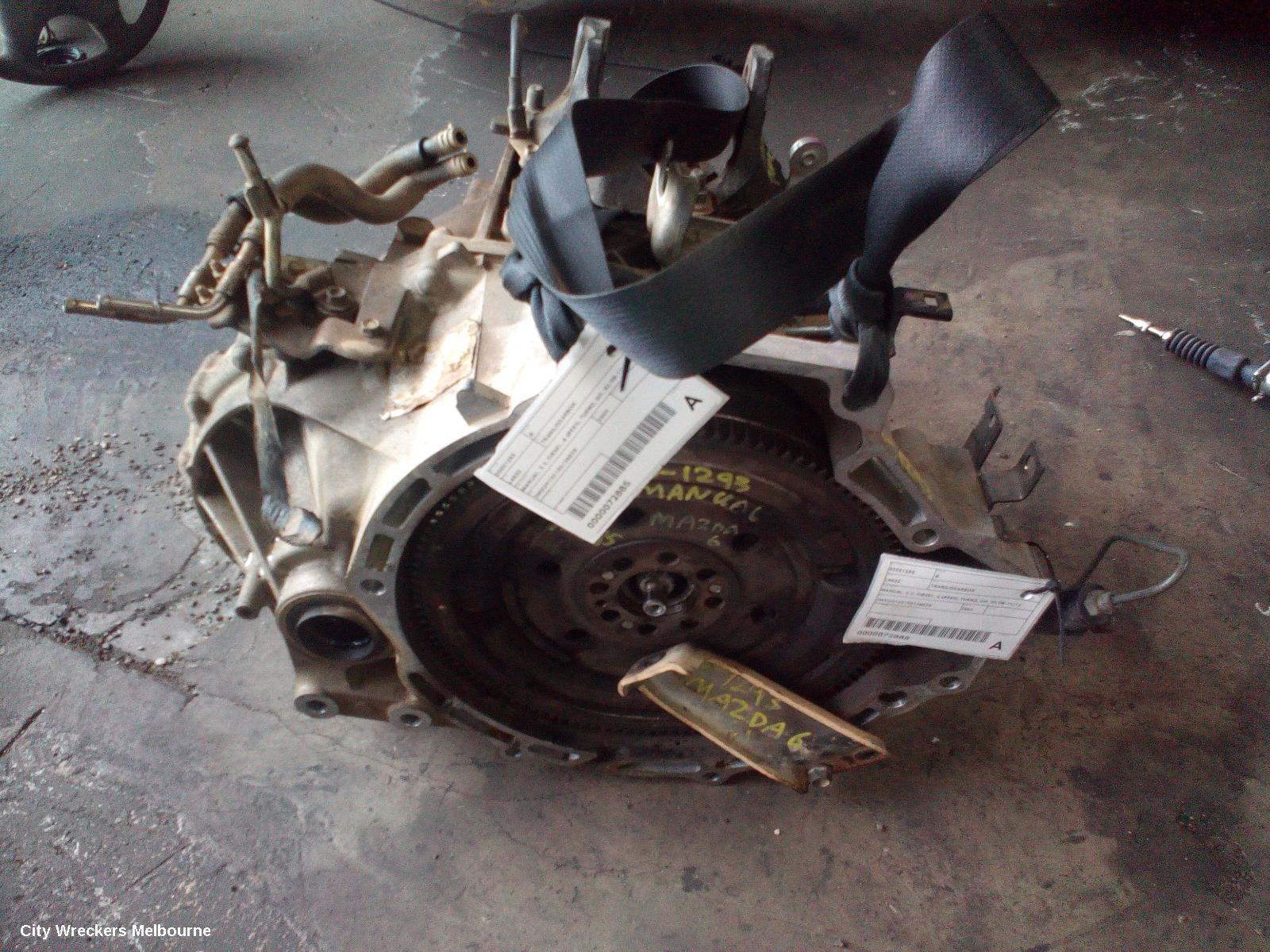MAZDA 6 TRANS/GEARBOX, MANUAL, 2.2, DIESEL, 6 SPEED, TURBO, GH, 02/2008 - 11/2012 - Image 1