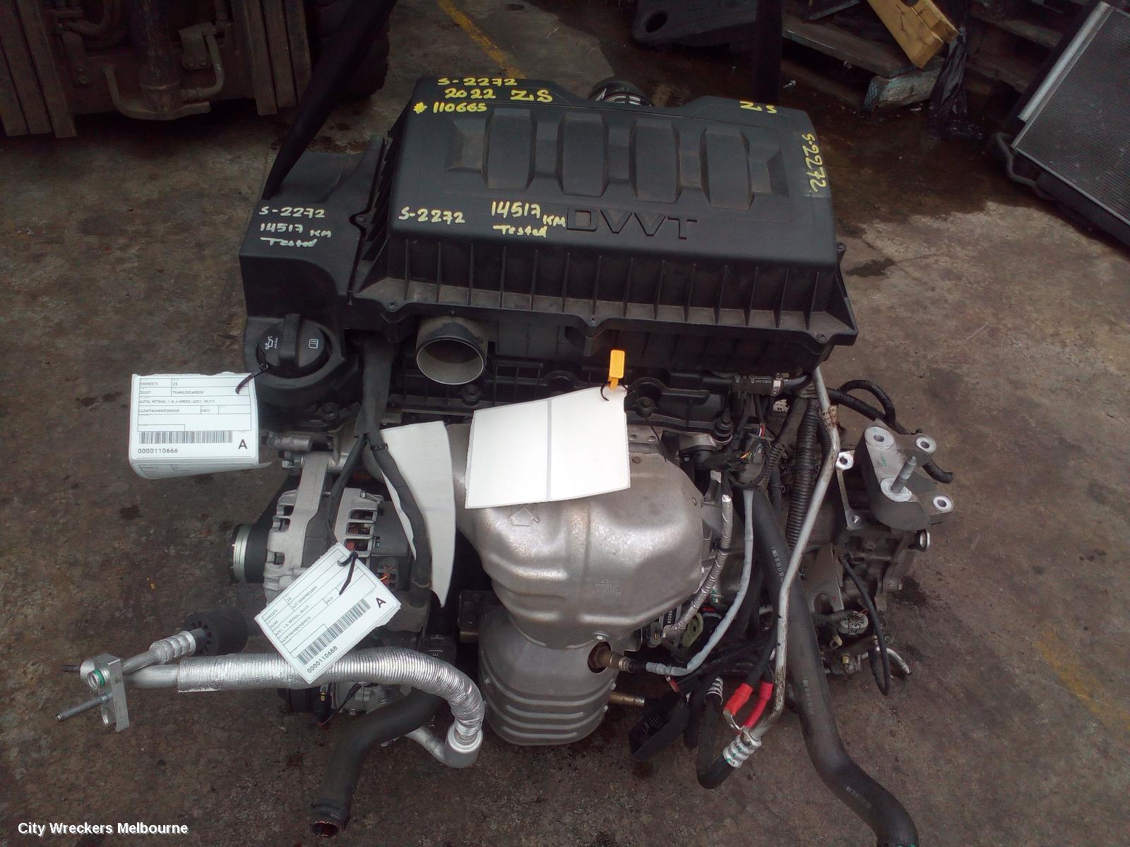 MG ZS ENGINE, PETROL, 1.5, AZS1, 09/2017 ONWARDS - Image 2