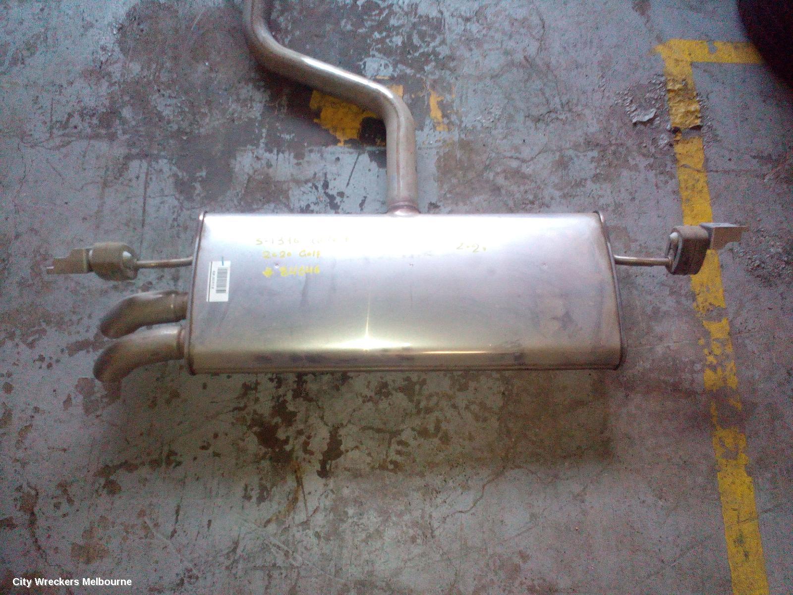 VOLKSWAGEN GOLF EXHAUST SYSTEM, GEN 7, 11/2012 - 08/2020 - Image 2