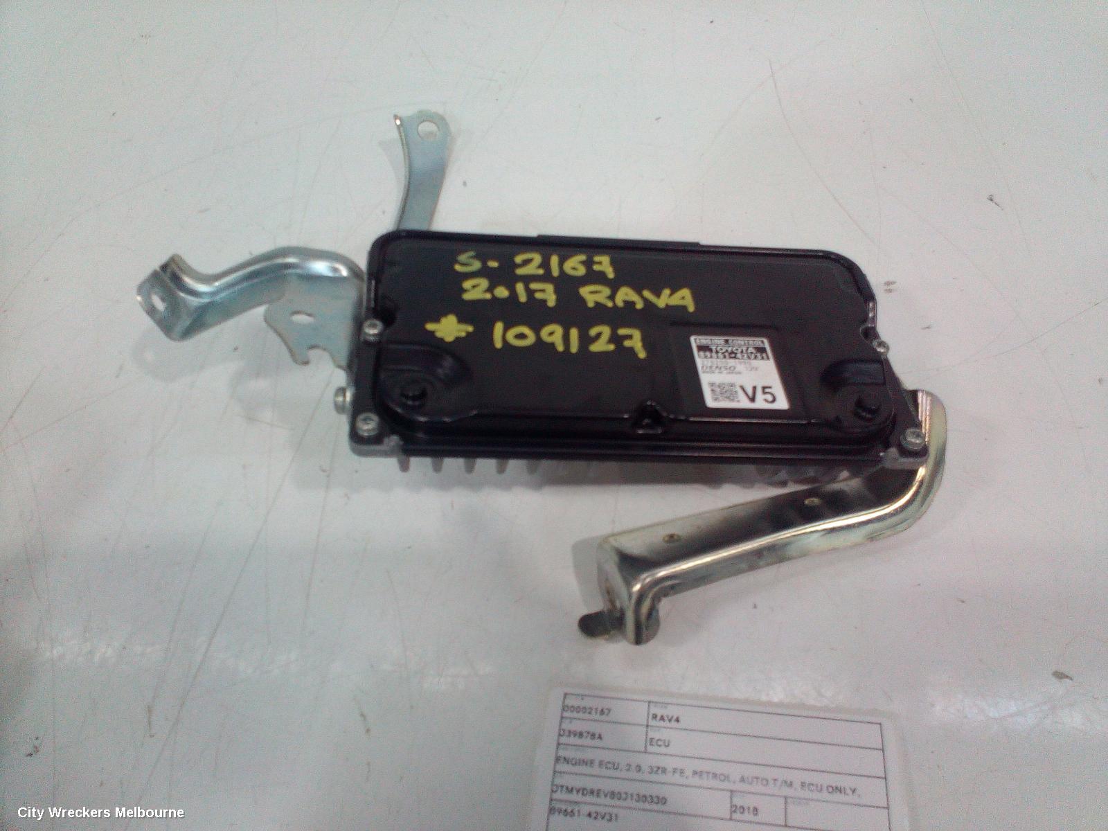 TOYOTA RAV4 ECU, ENGINE ECU, 2.0, 3ZR-FE, PETROL, AUTO T/M, ECU ONLY, ZSA42R, 12/2012 - 11/2018 - Image 1