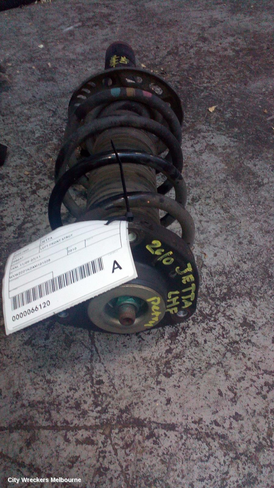 VOLKSWAGEN JETTA LEFT FRONT STRUT, 1KM, 11/2009 - 07/2011 - Image 2