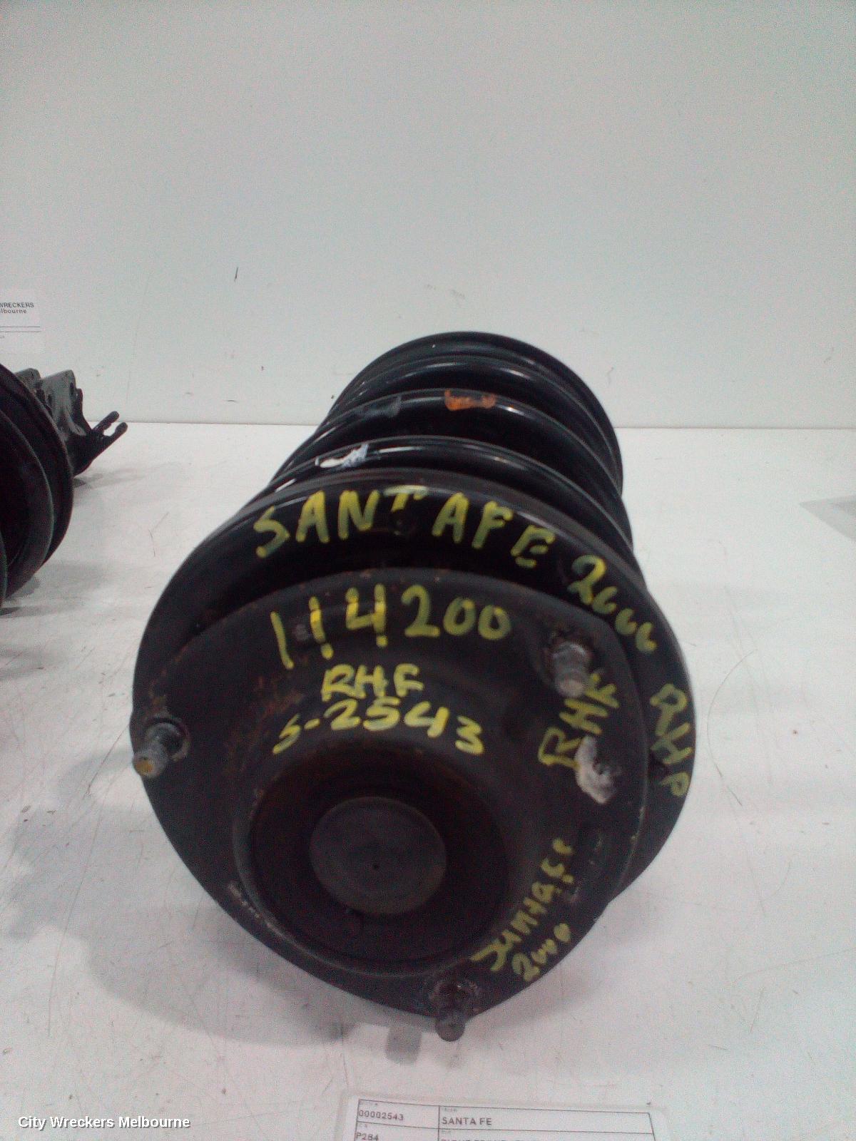HYUNDAI SANTA FE RIGHT FRONT STRUT, SM WAGON 11/2000 - 11/2005 - Image 1