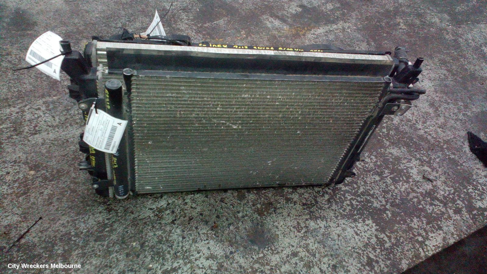 SKODA OCTAVIA INTERCOOLER, PETROL, 1.4, CAXA CODE, 1Z, 08/2010 - 10/2013 - Image 1