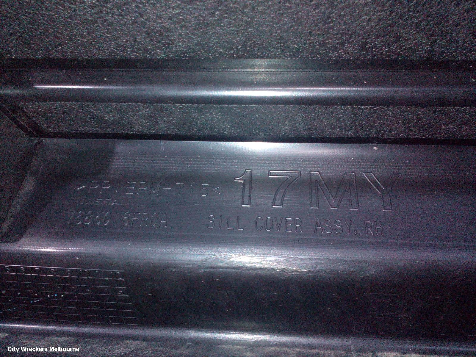 NISSAN XTRAIL SIDE STEP/SKIRT, RH SILL PANEL MOULD, T32, 02/2017 - 07/2022 - Image 3