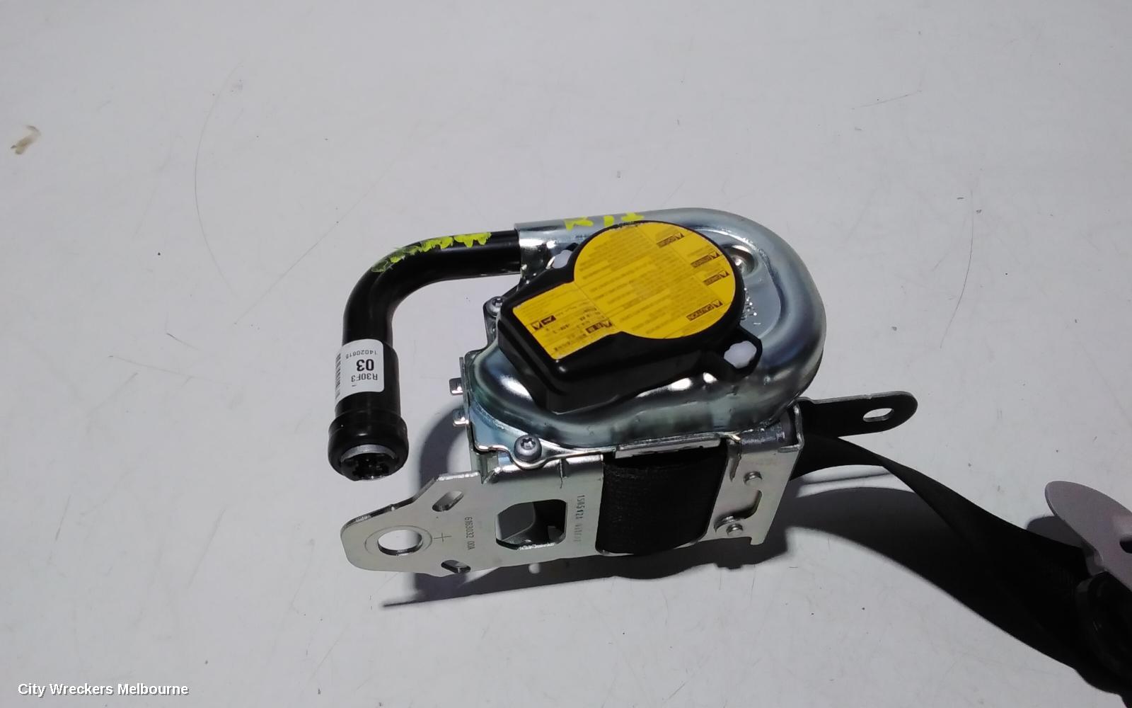 TOYOTA PRIUS SEATBELT/STALK, NHP10R, PRIUS C, LH FRONT, SEAT BELT ONLY, 12/2011 - 03/2020 - Image 2