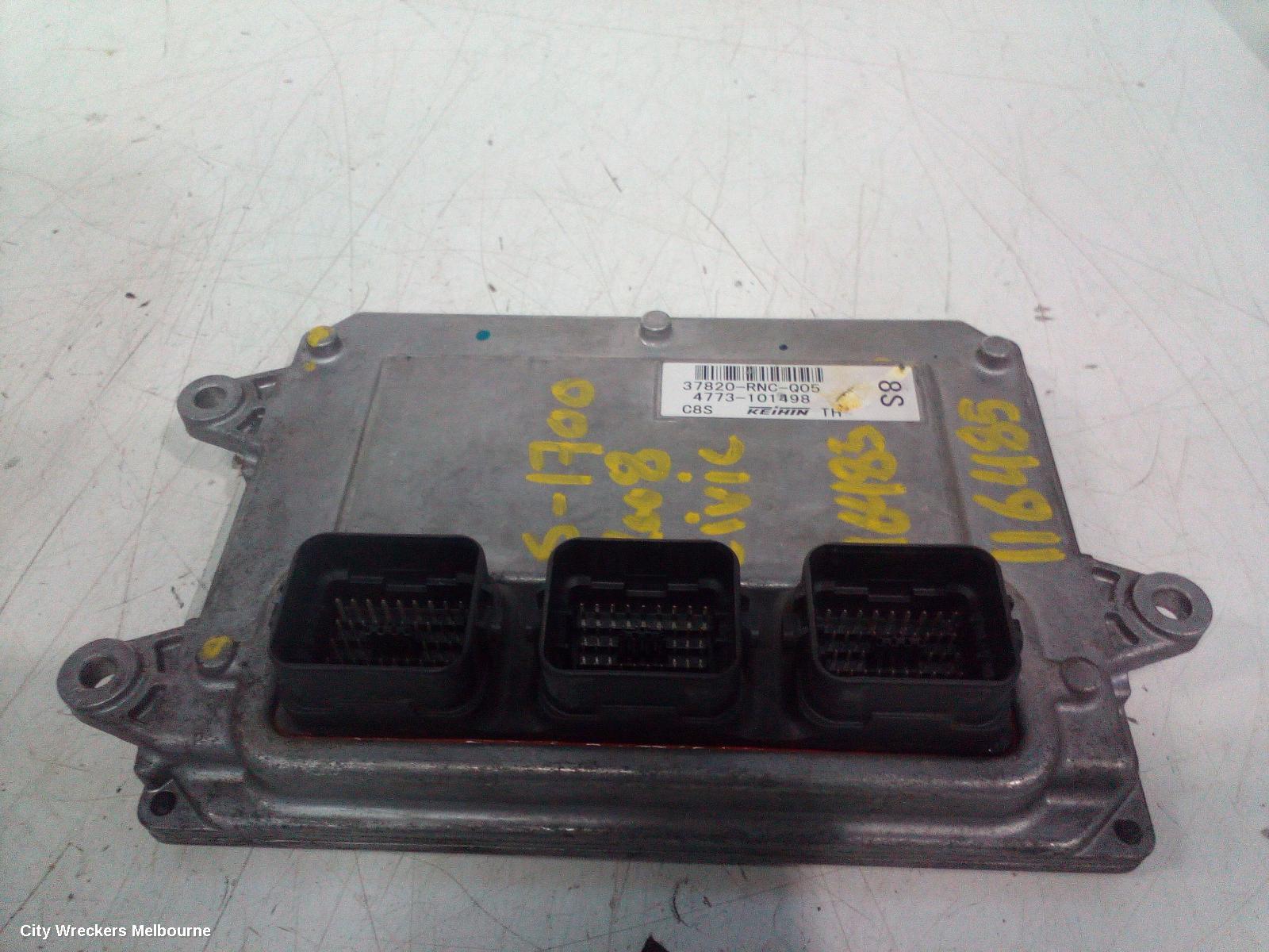 HONDA CIVIC ECU, 8TH GEN, ENGINE ECU, 1.8, PETROL, AUTO T/M, ECU ONLY, 02/2006 - 12/2011 - Image 3