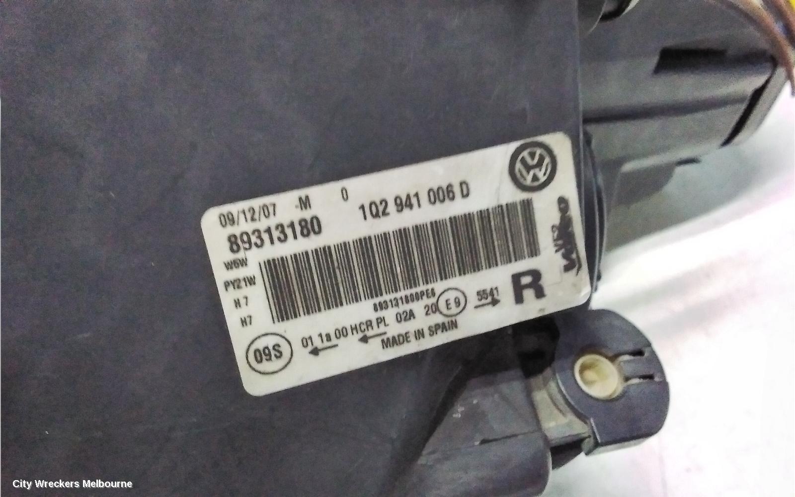 VOLKSWAGEN EOS RIGHT HEADLAMP, 1F, HALOGEN TYPE, 02/2007 - 04/2011 - Image 3