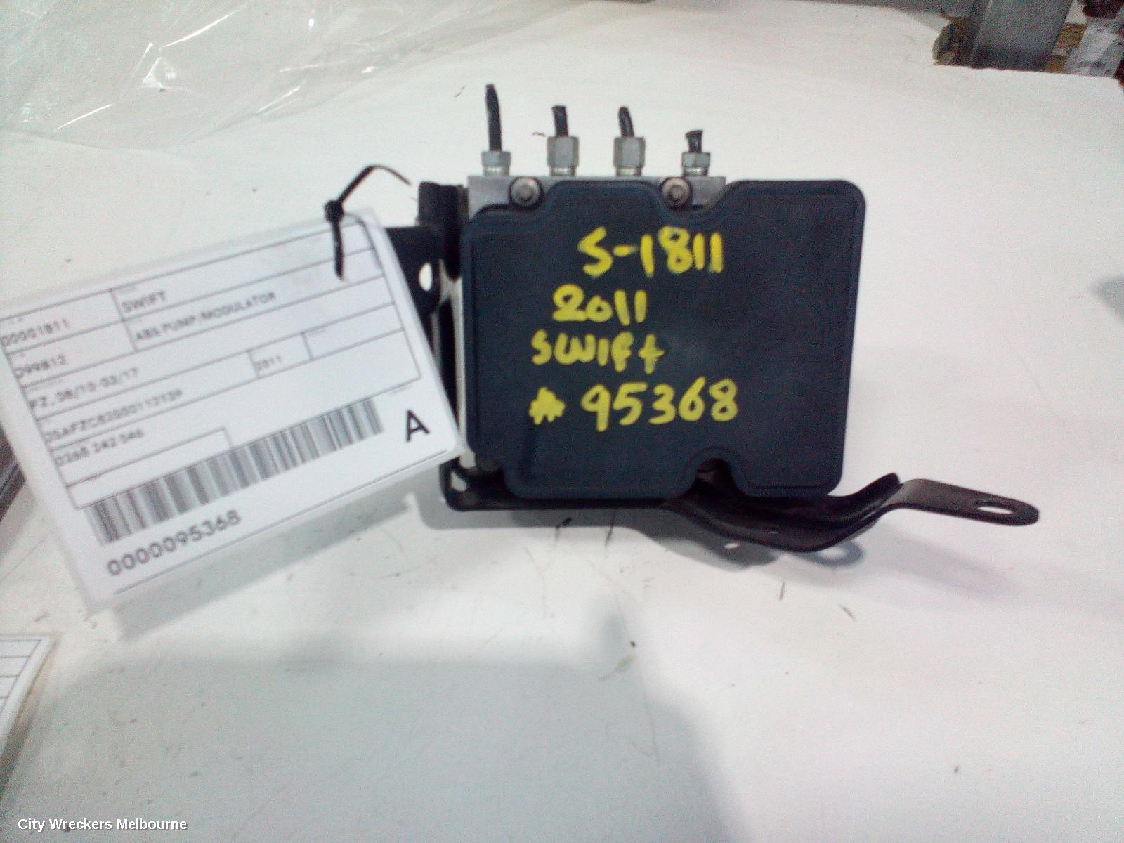 SUZUKI SWIFT ABS PUMP/MODULATOR, FZ, 08/2010 - 03/2017 - Image 1