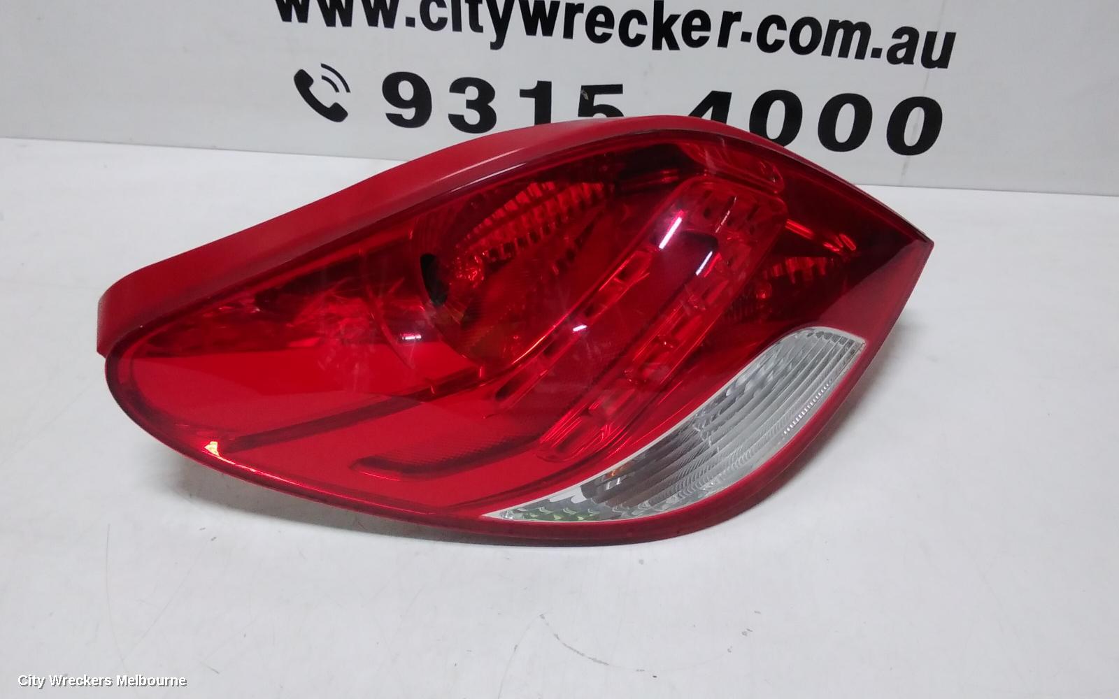 PEUGEOT 207 LEFT TAILLIGHT, CABRIO, CLEAR INDICATOR SECTION, A7, 03/2007 - 12/2012 - Image 3