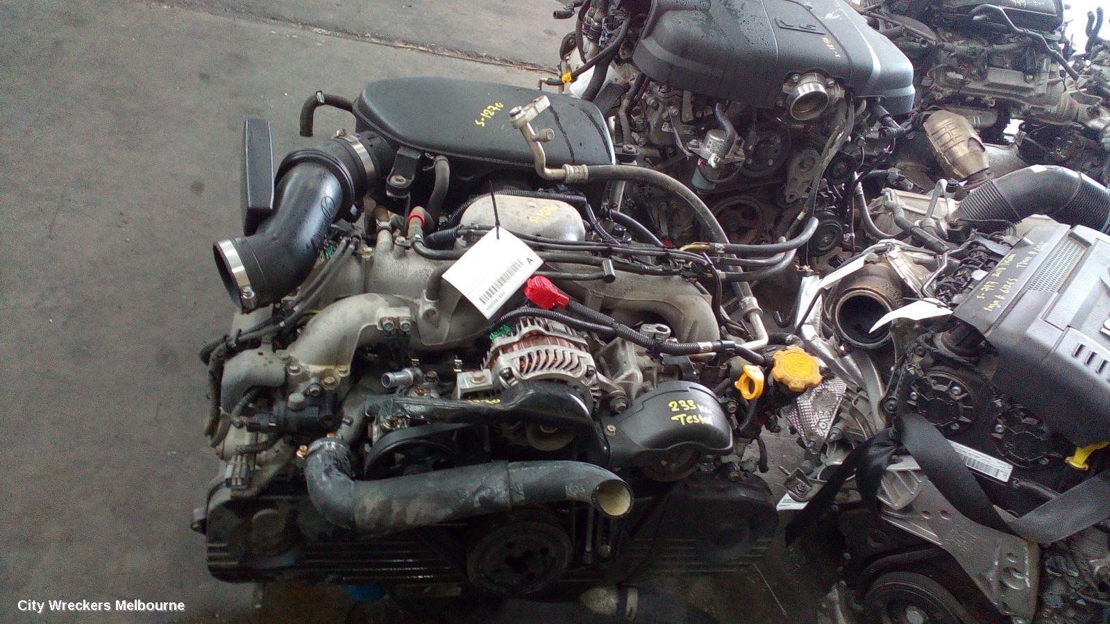 SUBARU OUTBACK TRANS/GEARBOX, AUTO, PETROL, 2.5, EJ25, 4SPD, NON TURBO, TZ1B7LFCBA, 4TH GEN, 09/2003 - 08/2009 - Image 3