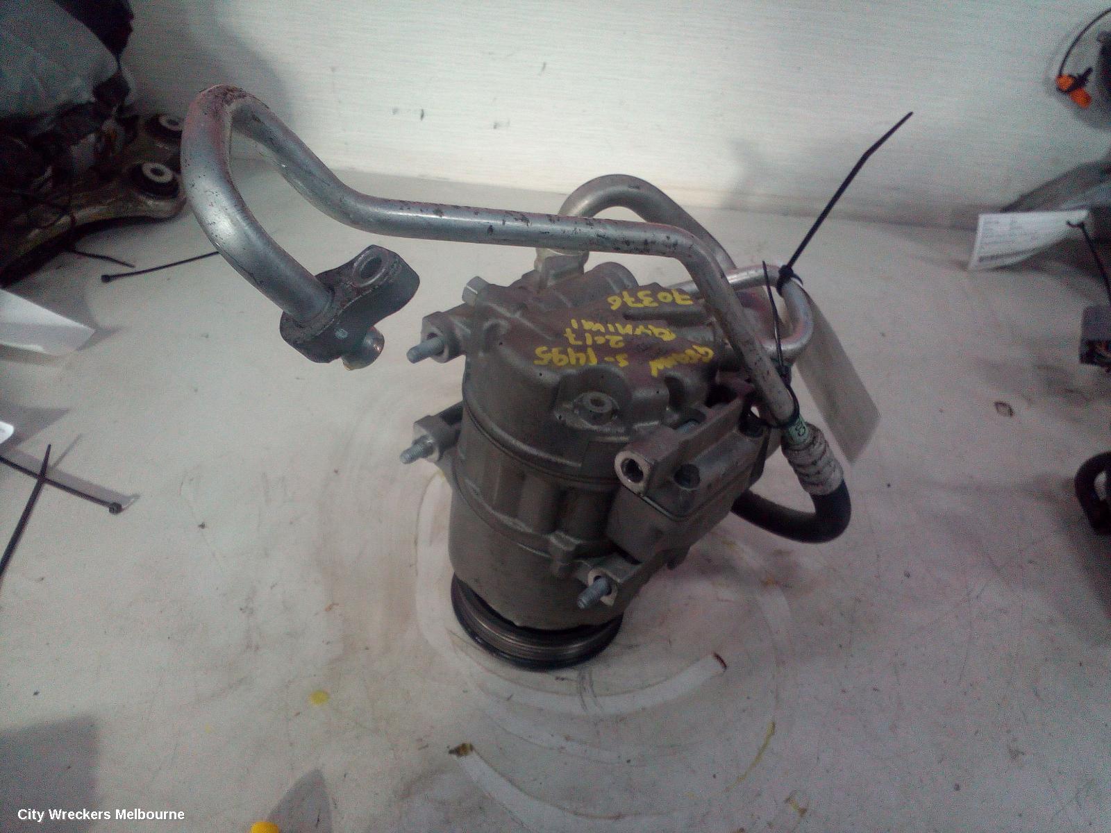 KIA CARNIVAL/GRAND CARNIVAL A/C COMPRESSOR, YP, 3.3, PETROL, G6DH/G6DM, 02/2015 ONWARDS - Image 2