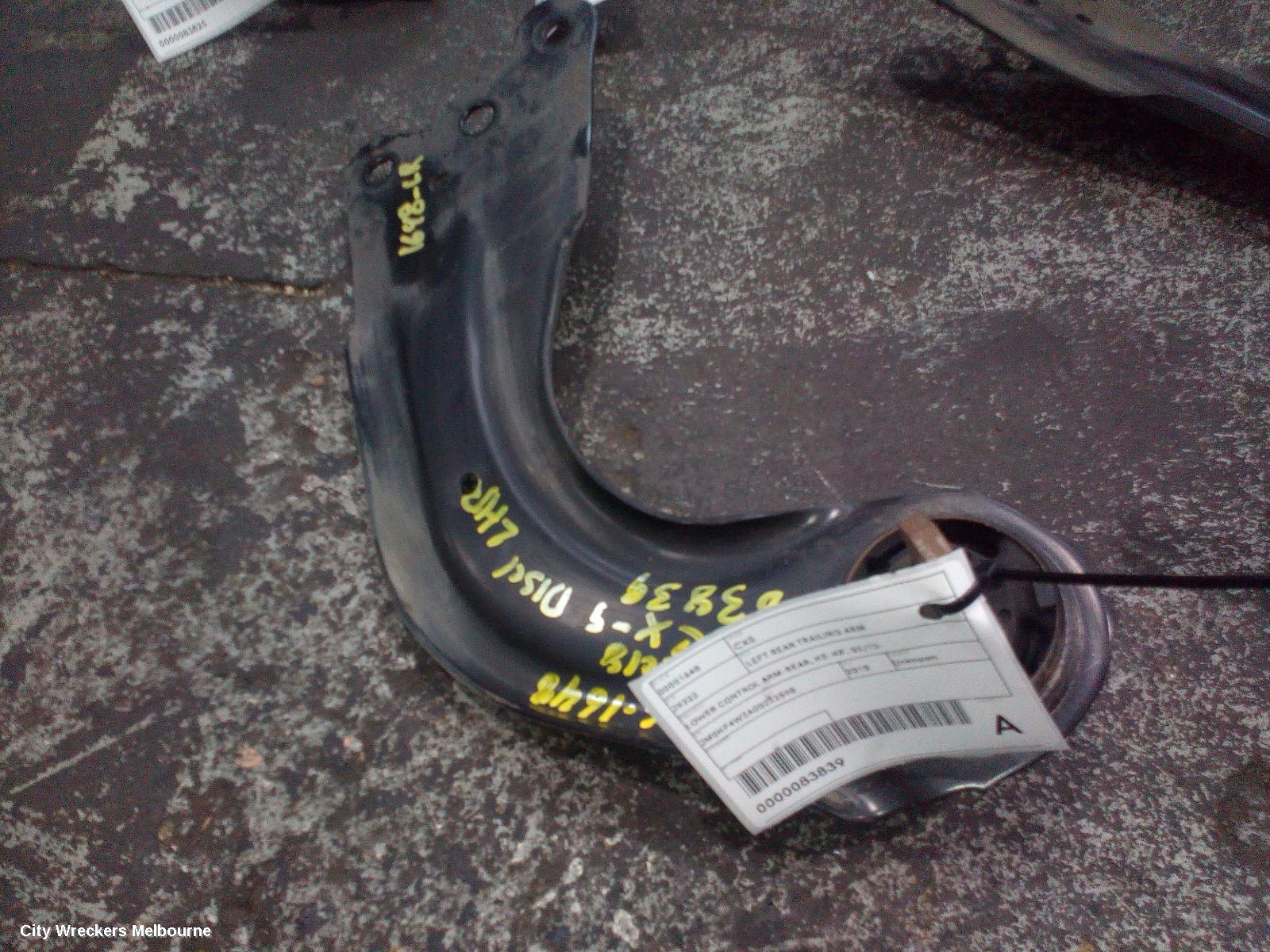 MAZDA CX5 LEFT REAR TRAILING ARM, LOWER CONTROL ARM-REAR, KE-KF, 02/2012 ONWARDS - Image 1