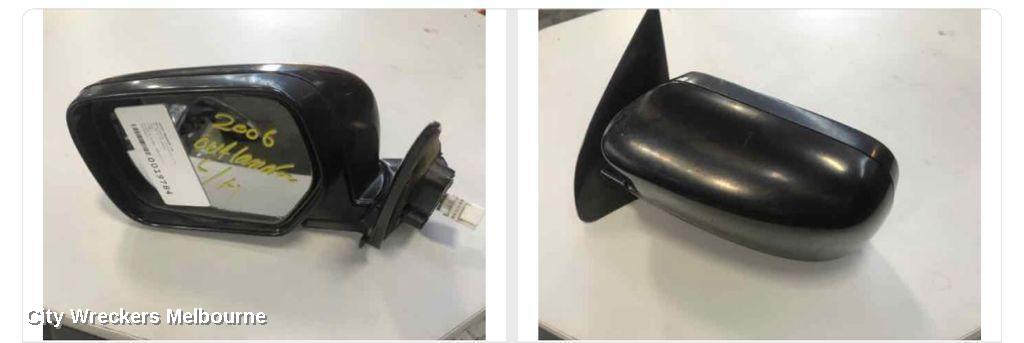 MITSUBISHI OUTLANDER LEFT DOOR MIRROR, ZG, 3 WIRE TYPE, 11/2006 - 09/2009 - Image 1