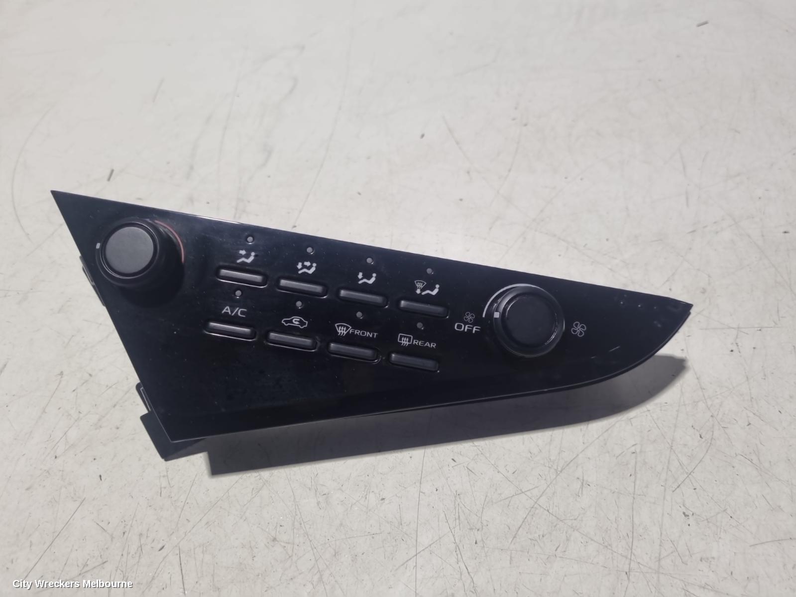 TOYOTA CAMRY HEATER/AC CONTROLS, CLIMATE CONTROL TYPE, XV70, 09/2017 ONWARDS - Image 3