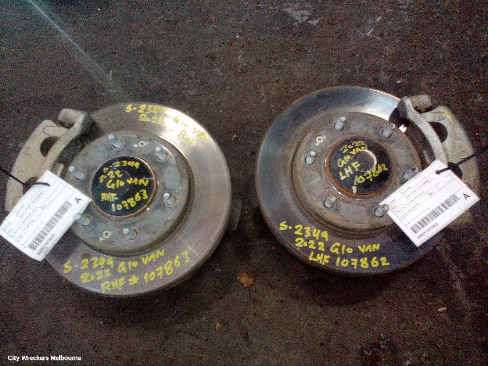 LDV G10 RIGHT FRONT HUB ASSEMBLY, SV7A/SV7C, WAGON/VAN, 04/2015 ONWARDS - Image 3
