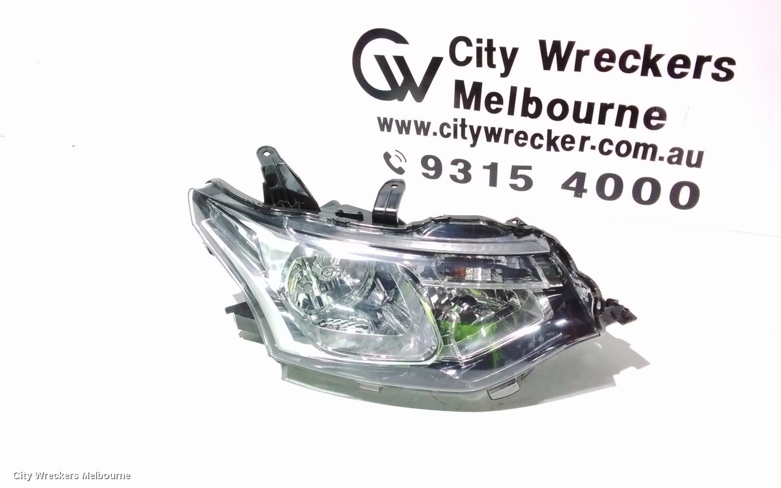 MITSUBISHI OUTLANDER RIGHT HEADLAMP, ZJ, HALOGEN, 10/2012 - 03/2015 - Image 2