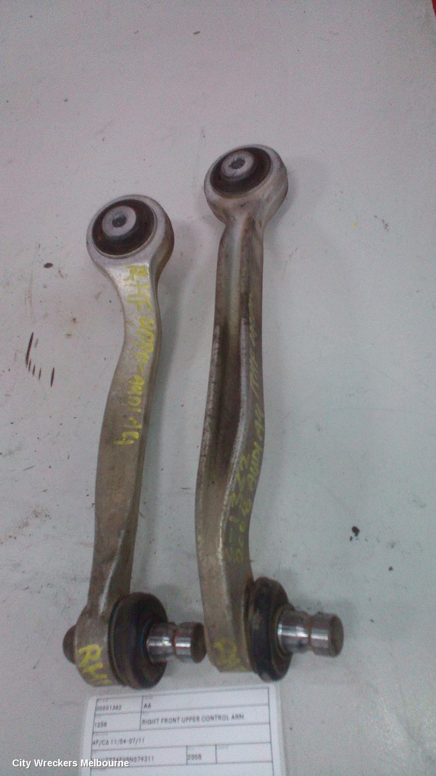 AUDI A6 RIGHT FRONT UPPER CONTROL ARM, FRONT, 4F/C6, 11/2004 - 07/2011 - Image 2
