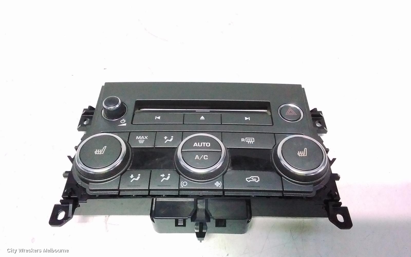 LAND ROVER RANGEROVER EVOQUE HEATER/AC CONTROLS, L538, 11/2011 - 01/2019 - Image 1