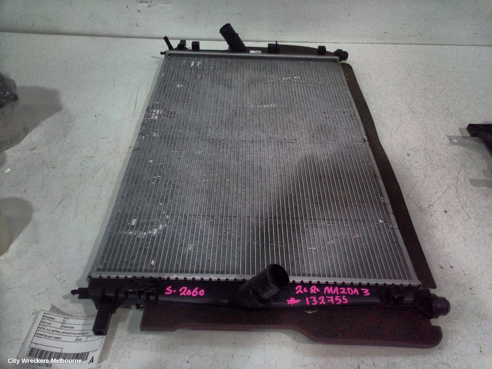 MAZDA 3 RADIATOR, AUTO, 2.5, PETROL, SKYACTIV G, BP, 03/2019 ONWARDS - Image 2