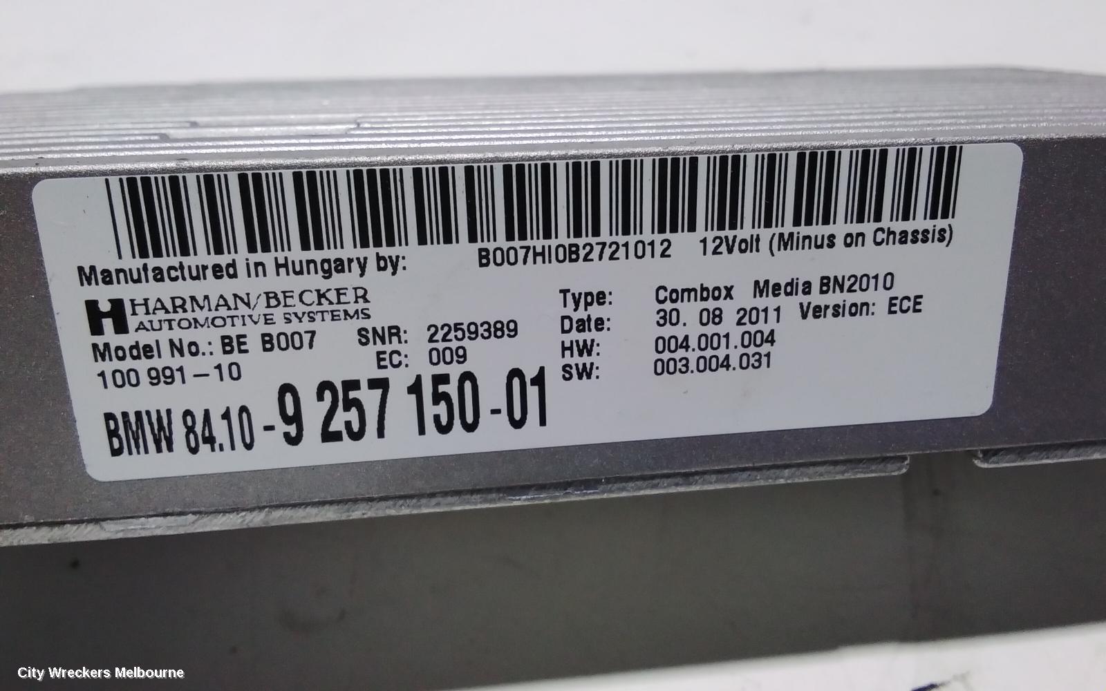 BMW 5 SERIES ECU, COMBOX TELEMATICS, P/N 84109257151, F07, 02/2010 - 10/2017 - Image 2