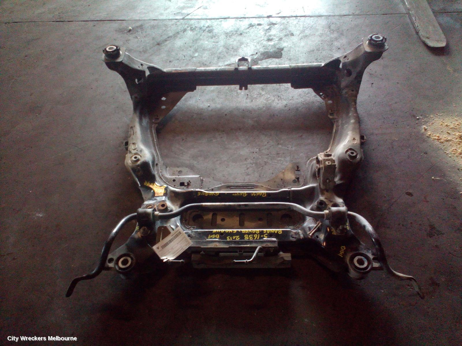 LAND ROVER RANGEROVER EVOQUE FRT XMEMBER/CRADLE, L538, 11/2011 - 01/2019 - Image 2