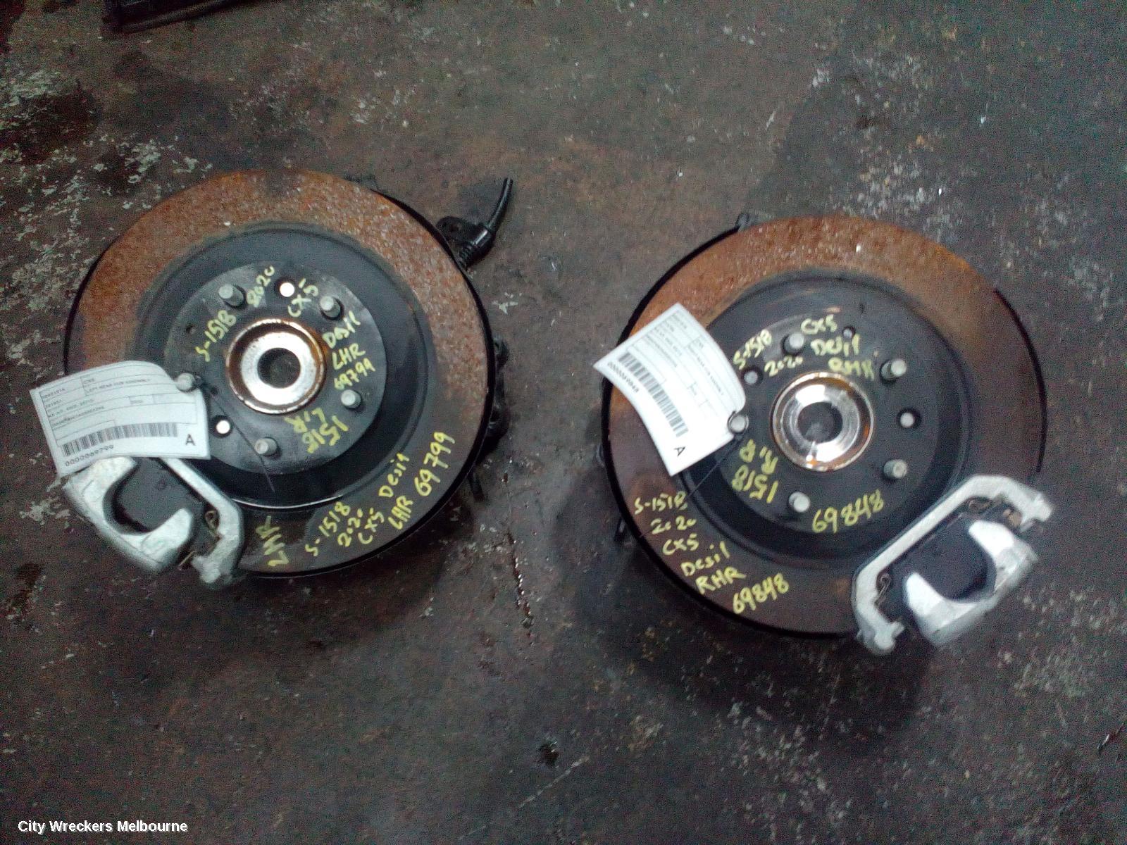 MAZDA CX5 RIGHT REAR HUB ASSEMBLY, KE-KF, 4WD, BOLT TYPE SHOCK MOUNT, 02/2012 ONWARDS - Image 3