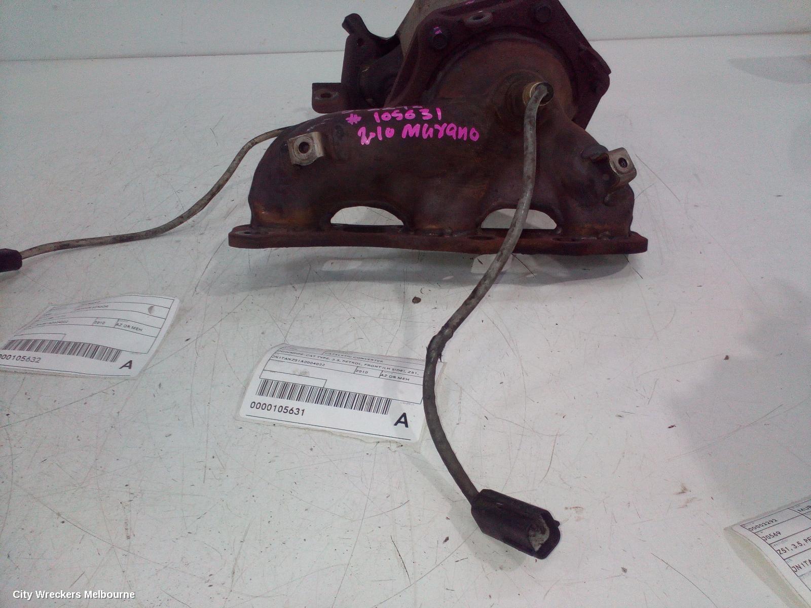 NISSAN MURANO OXYGEN SENSOR, Z51 12/2008 - 02/2015 - Image 3