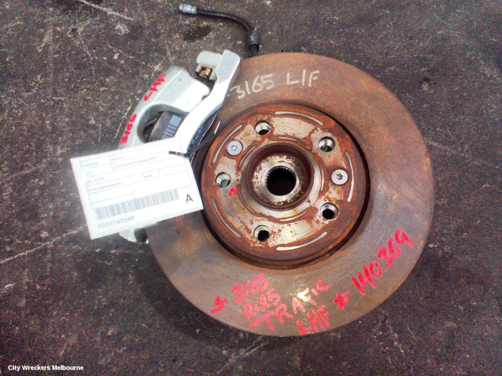 RENAULT TRAFIC LEFT FRONT HUB ASSEMBLY, X82, 01/2015 ONWARDS - Image 2