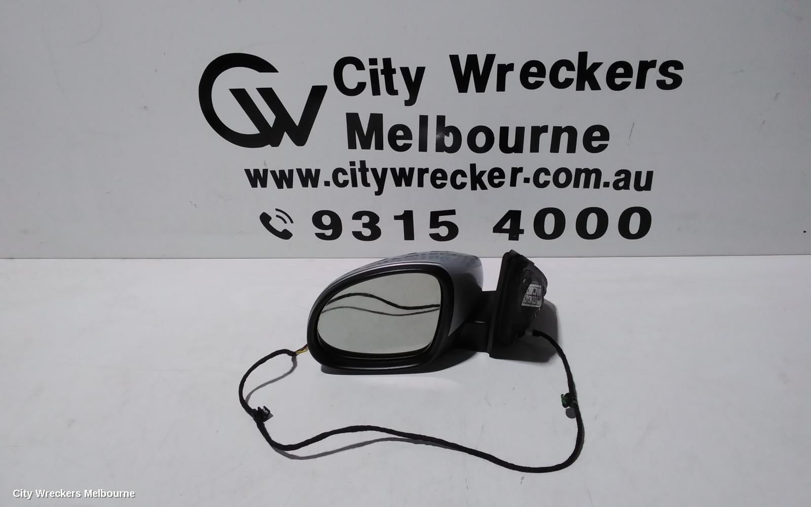 VOLKSWAGEN TIGUAN LEFT DOOR MIRROR, 5N, MANUAL FOLD (6XN), HEATED TYPE, 05/2008 - 08/2016 - Image 1