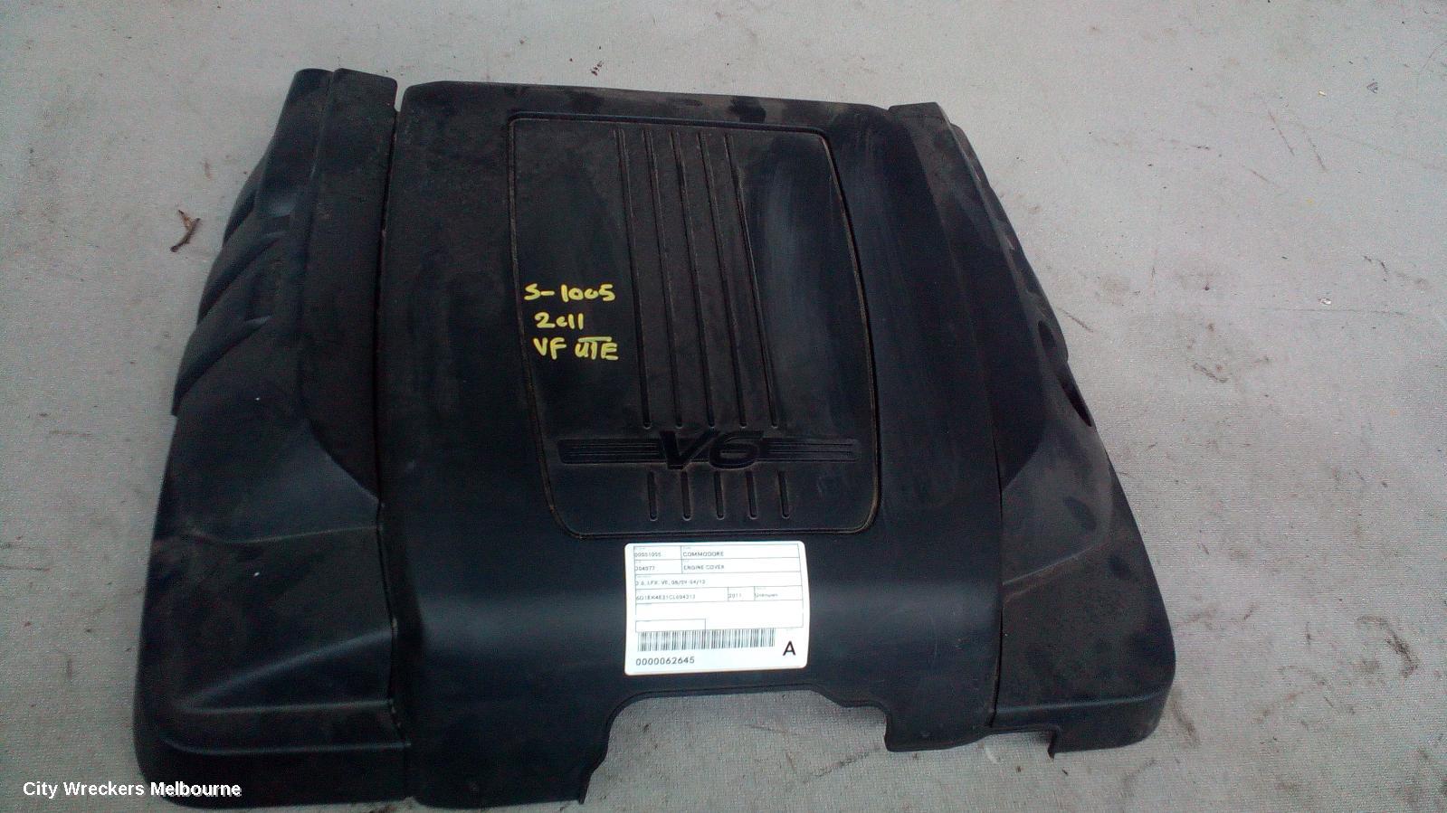 HOLDEN COMMODORE ENGINE COVER, 3.6, LFX, VE, 08/2009 - 04/2013 - Image 2