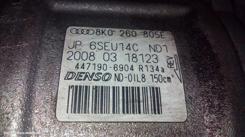 AUDI A4 A/C COMPRESSOR, B8 8K (A4), 1.8, PETROL, 02/2008 - 06/2012 - Image 1