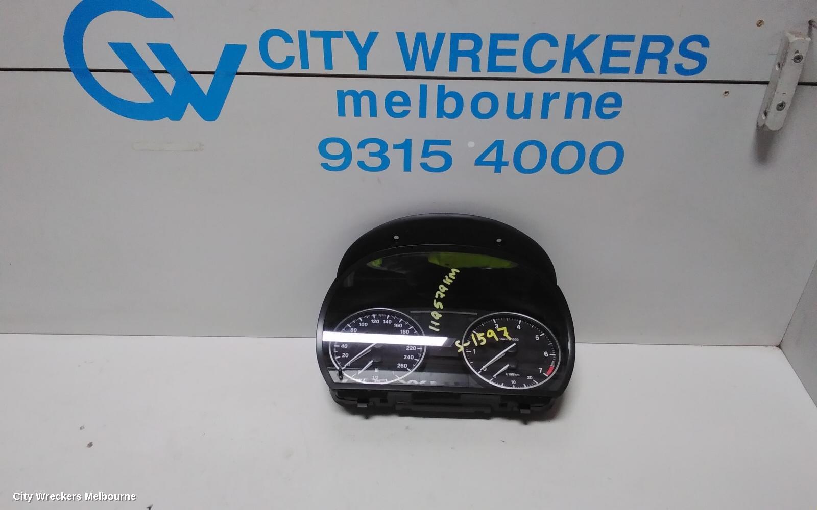 BMW 3 SERIES INSTRUMENT CLUSTER, INSTRUMENT CLUSTER, E90, PETROL, 2.0, 03/2005 - 01/2012 - Image 1