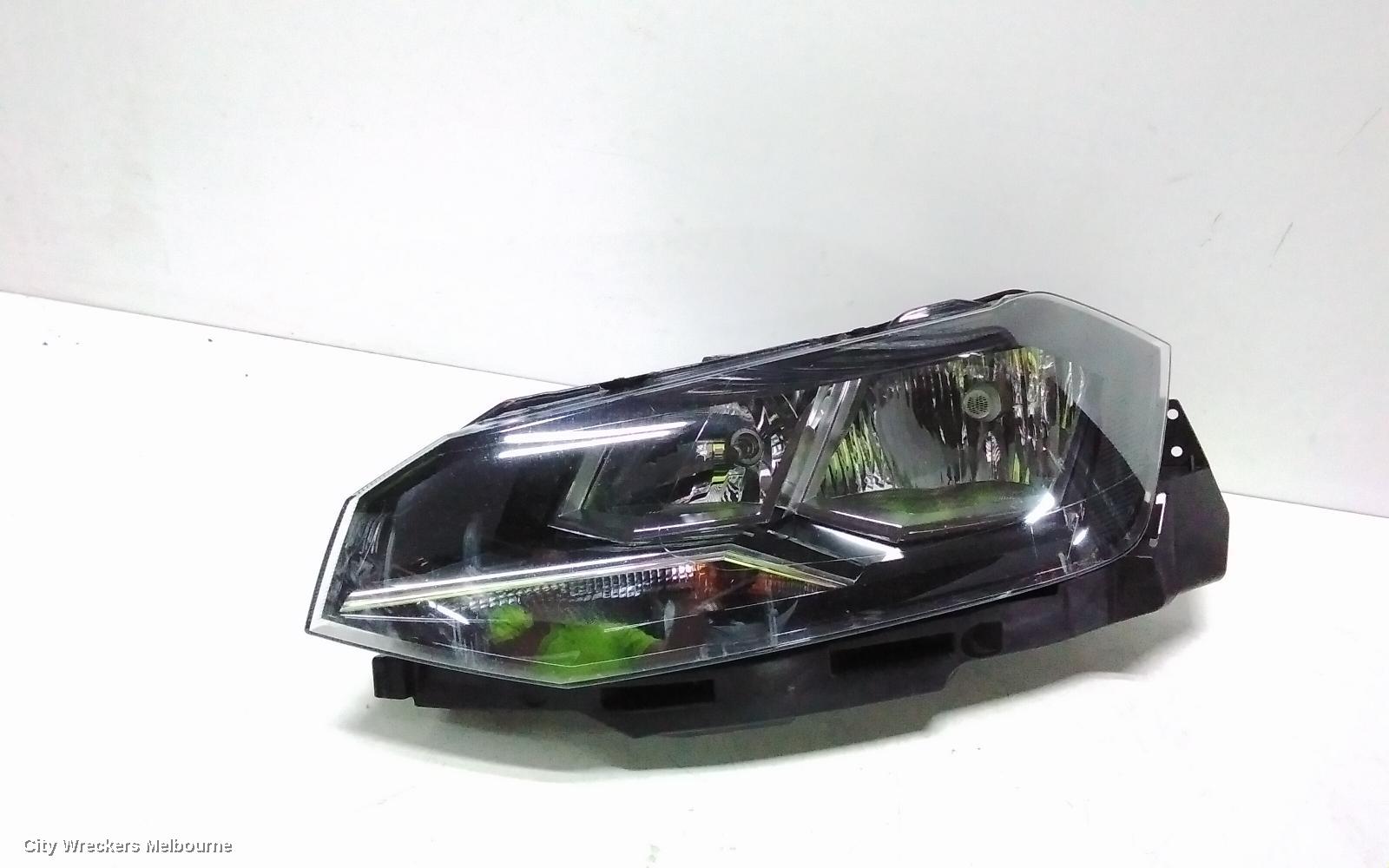 VOLKSWAGEN POLO LEFT HEADLAMP, AW, HALOGEN TYPE, 09/2017 - 01/2022 - Image 2