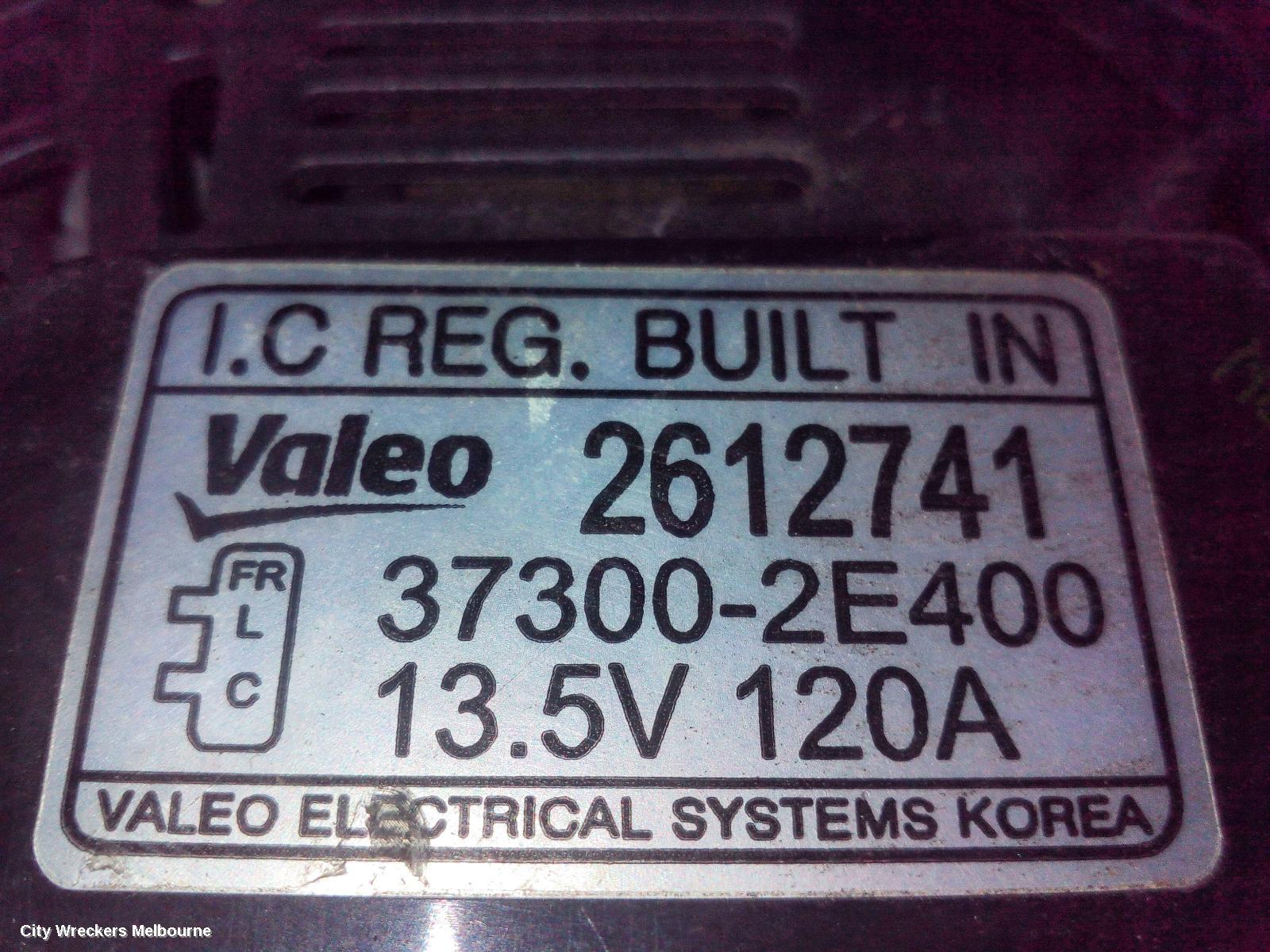 KIA SPORTAGE ALTERNATOR, PETROL, 2.0, G4NA, QL, 10/2015 - 08/2021 - Image 3