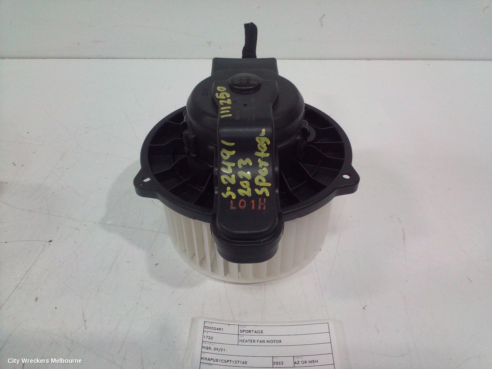 KIA SPORTAGE HEATER FAN MOTOR, NQ5, 09/2021 ONWARDS - Image 1