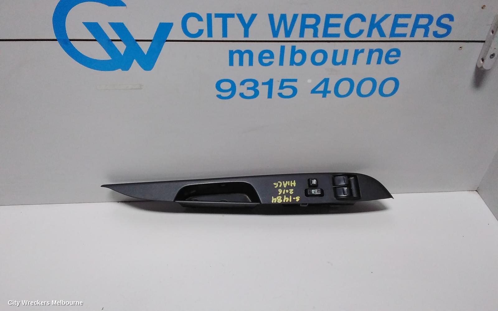 TOYOTA HIACE PWR DR WIND SWITCH, RH FRONT (MASTER SWITCH), TRH/KDH, 03/2014 - 04/2019 - Image 1