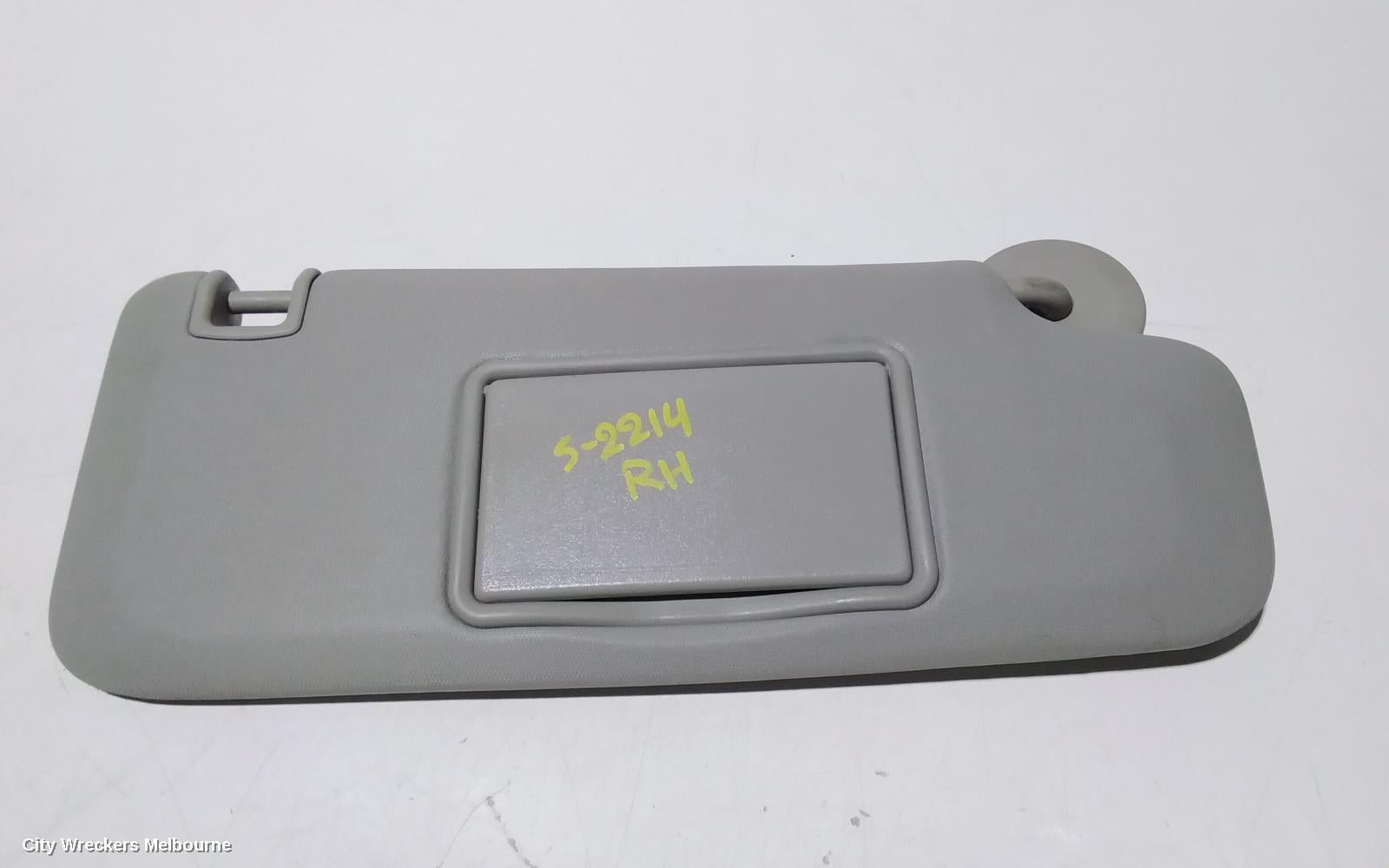 HOLDEN CRUZE SUNVISOR, JG, RH SIDE, 03/2009 - 02/2011 - Image 2