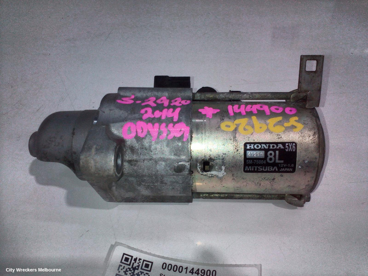 HONDA ODYSSEY STARTER, RC1, PETROL, 2.4, K24W, 1.6KW, 02/2014 - 03/2022 - Image 2