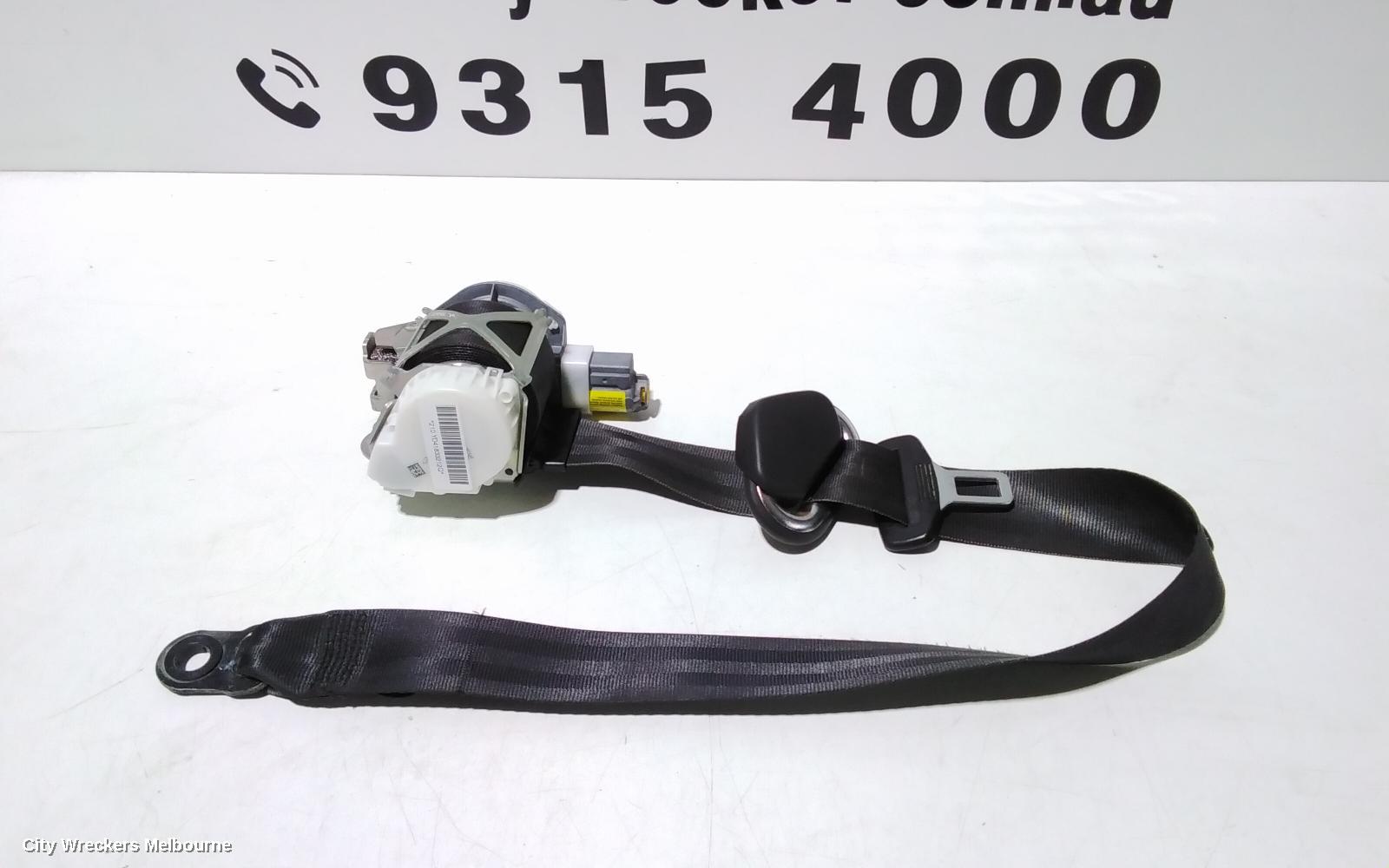 VOLKSWAGEN AMAROK SEATBELT/STALK, RH FRONT, SEAT BELT ONLY, 2H, 12/2010 ONWARDS - Image 2