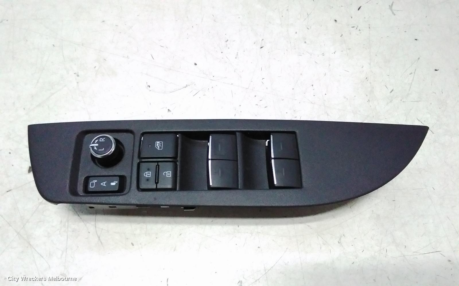 TOYOTA COROLLA PWR DR WIND SWITCH, E210, RH FRONT (MASTER SWITCH), W/ AUTO FOLDING MIRROR TYPE, 07/2018 ONWARDS - Image 1