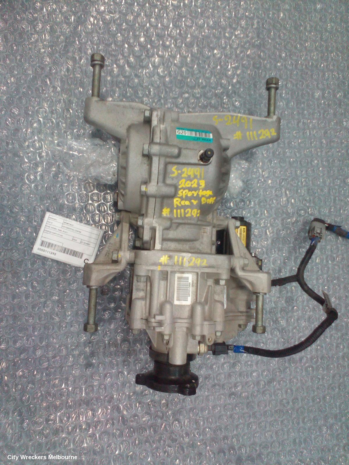 KIA SPORTAGE DIFFERENTIAL CENTRE, REAR, DIESEL, NQ5, 09/2021 ONWARDS - Image 2