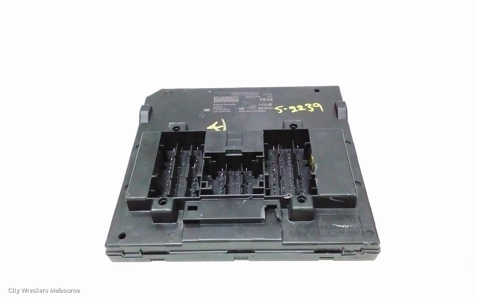 VOLKSWAGEN GOLF ECU, BCM, GEN 7, 12/2012 - 08/2020 - Image 1