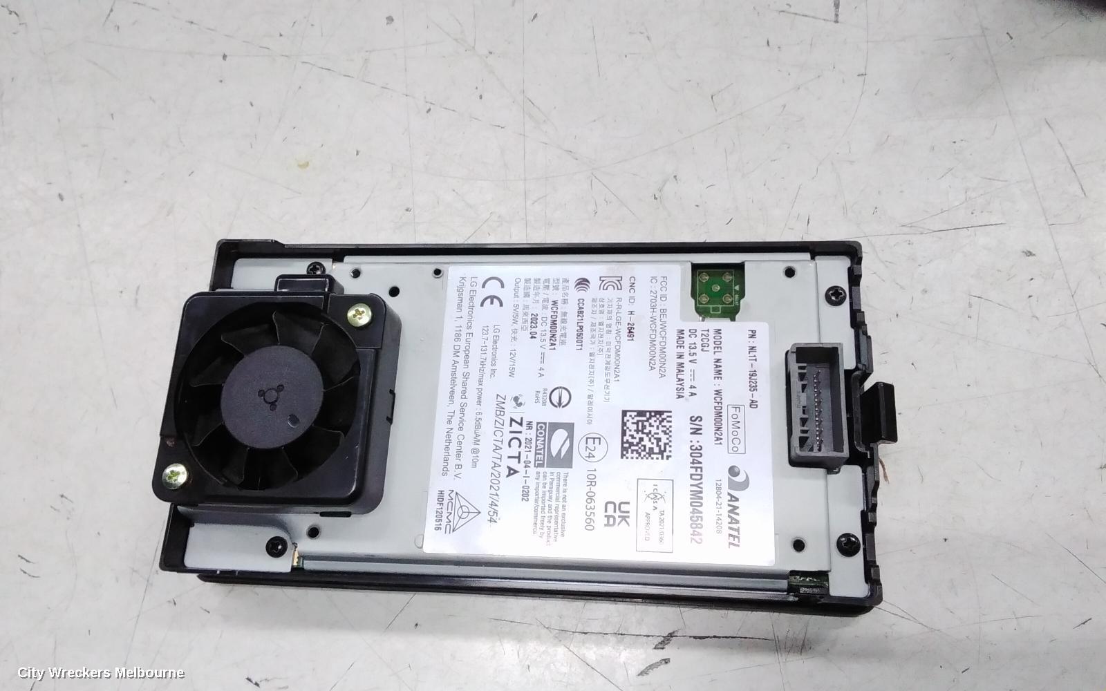 FORD RANGER ECU, RA, WIRELESS CHARGING MODULE, 05/2022 ONWARDS - Image 3