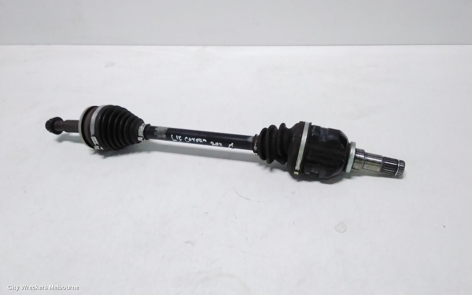 TOYOTA COROLLA LEFT DRIVESHAFT, MANUAL, ZRE152/20153R, ABS TYPE, 03/2007 - 10/2013 - Image 1