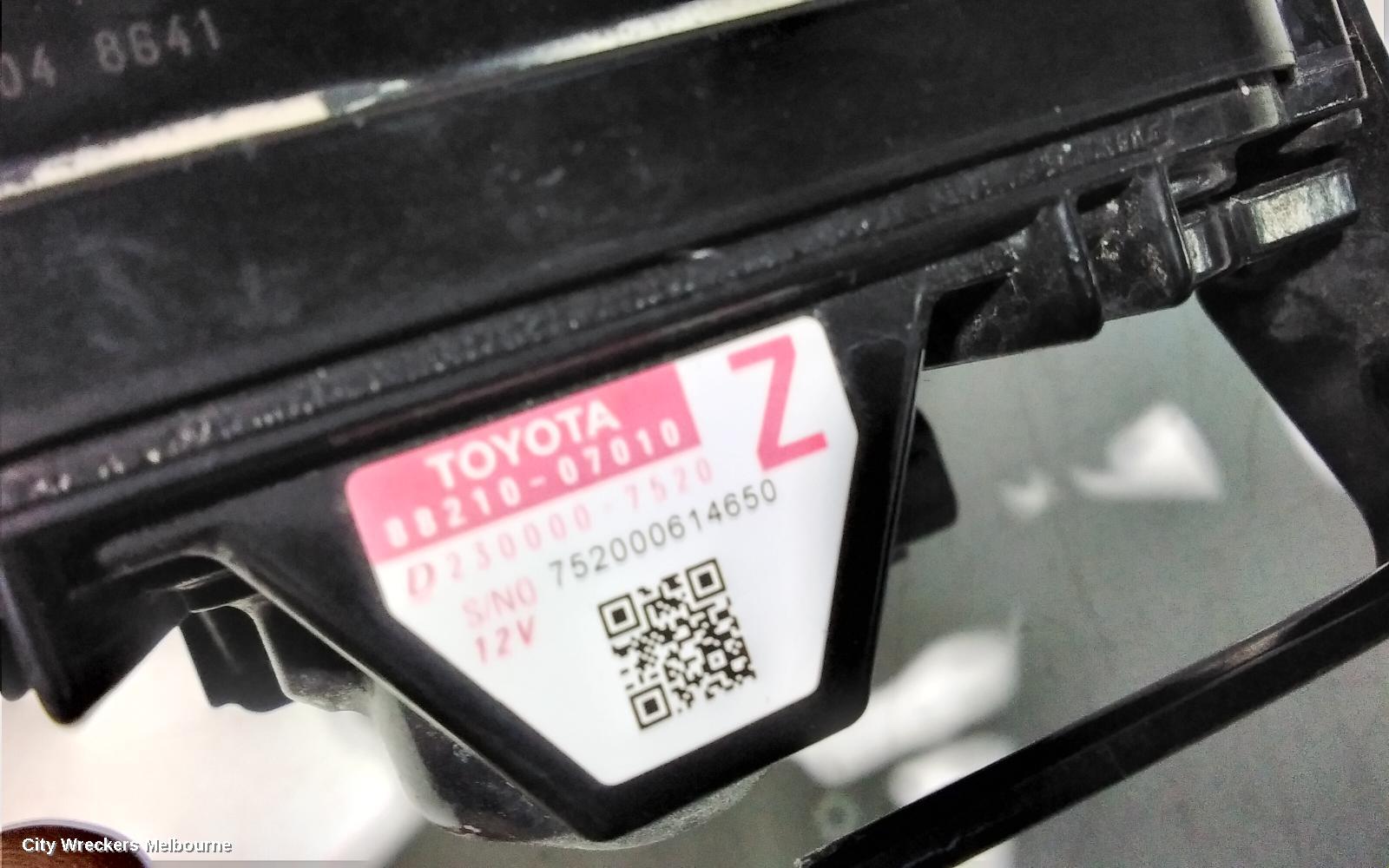 TOYOTA KLUGER, XU50 SERIES, 03/2014 - 02/2021, 88210-07010  CONTROL DISTANCE SENSOR RADAR : 92372 - Image 2