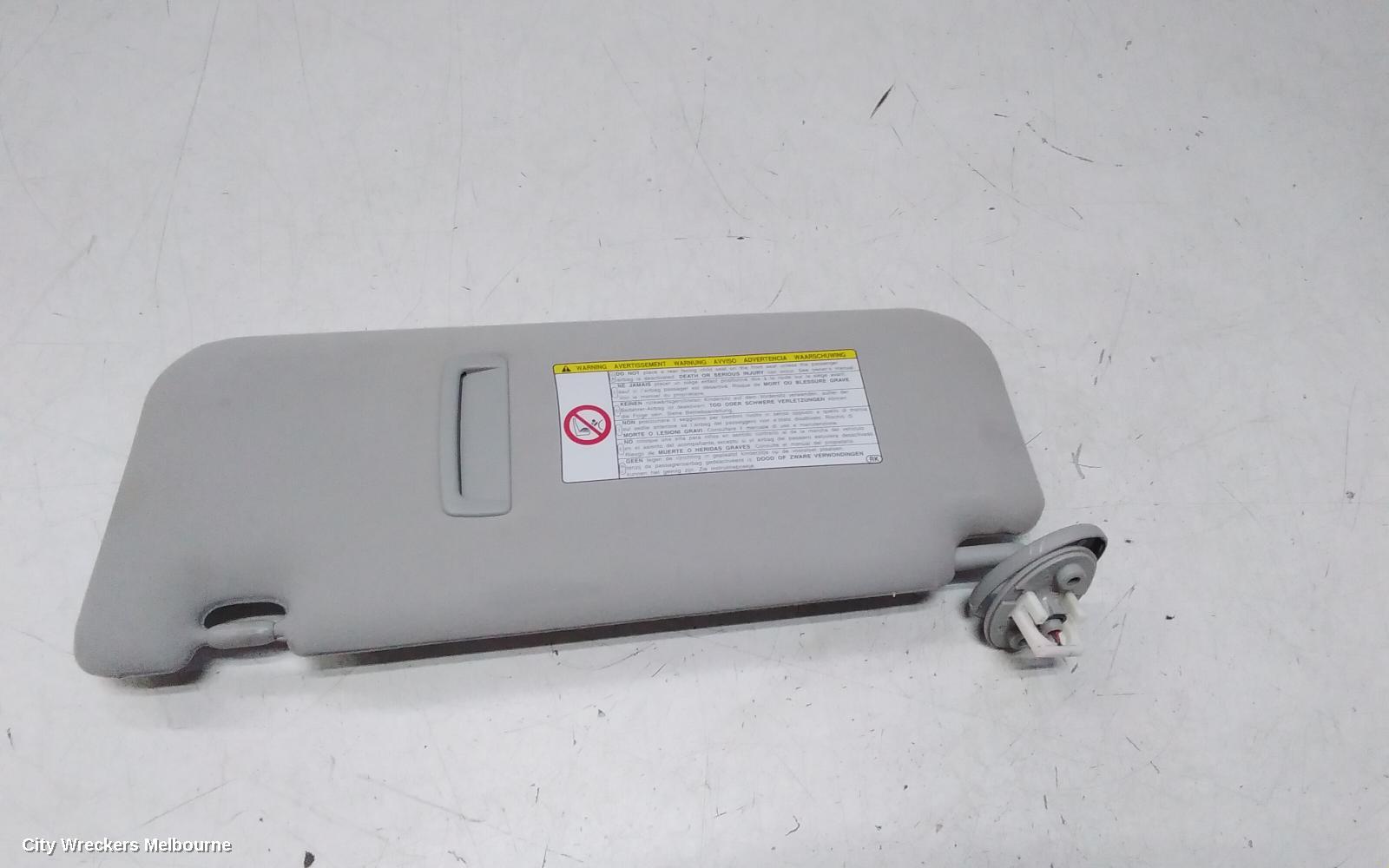 LEXUS RX SERIES SUNVISOR, AL10, RH SIDE, 12/2008 - 08/2015 - Image 1